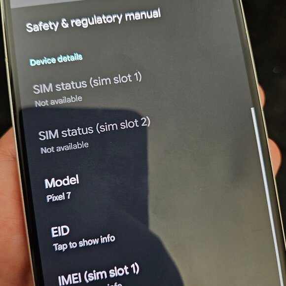 Google Pixel 7 (Unlocked) 128GB Lemongrass - Picture 6 of 11